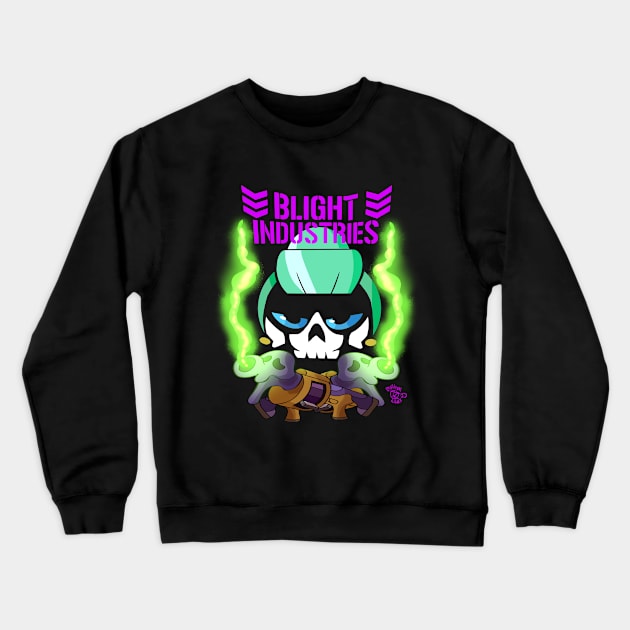 Blight Industries Crewneck Sweatshirt by Ranarchy666